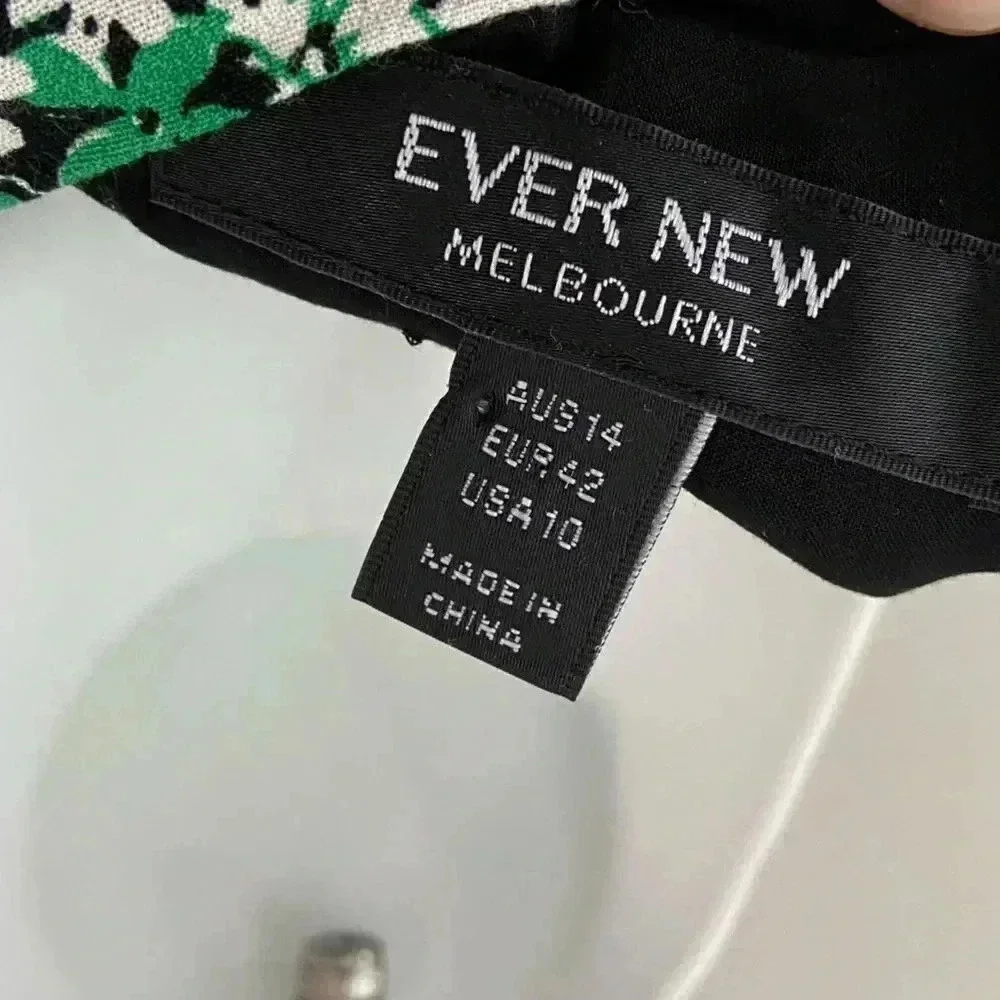 Ever New Melbourne Ditsy Floral Midi Dress size US 10 - Picture 8 of 13